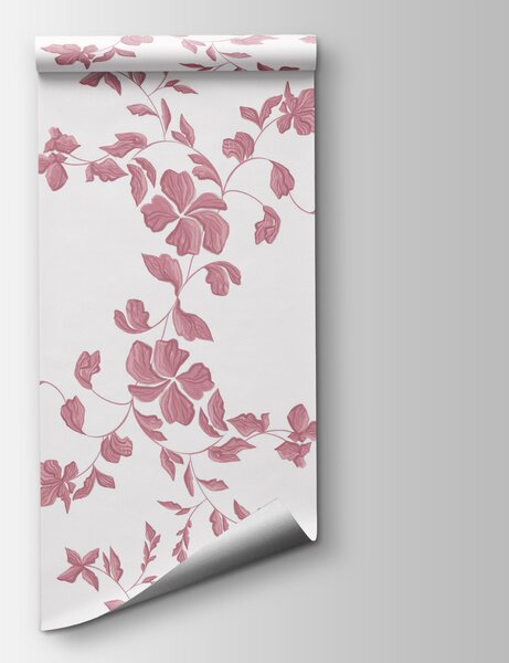 Fototapeta Wzór różowych kwiatów, Fototapety design, Popularne Fototapety, t00430 - Tapeko.pl