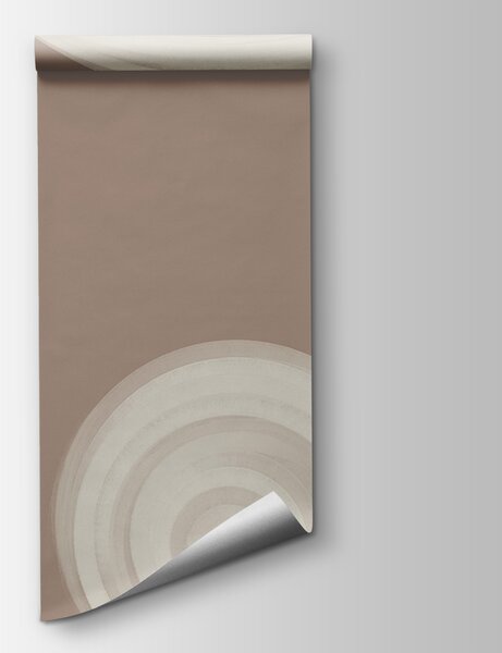 Fototapeta Wall murals White swirly circles, Fototapety Abstrakcja, Popularne Fototapety, t00442v1 - Tapeko.pl