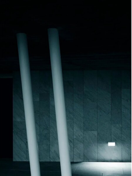 Zewnętrzna Lampa FLOS, czarny, taras, metal