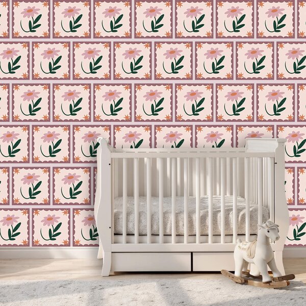 Fototapeta Wzór kwiatów i liści, Fototapety Kwiaty, Popularne Fototapety, t00460 - Tapeko.pl