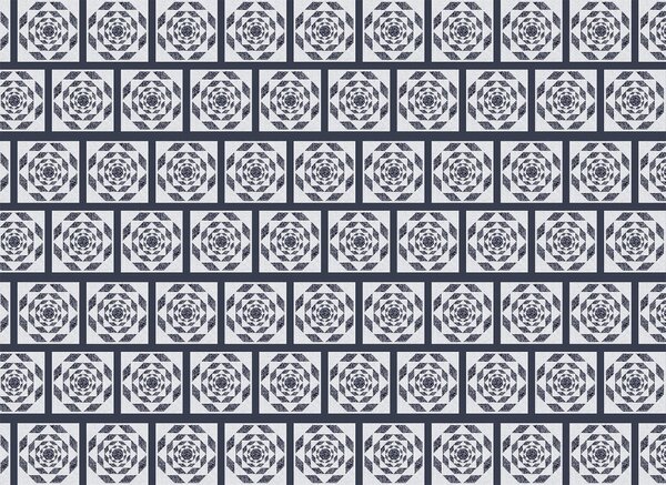 Fototapeta Wzór kwadratów i wzór kwiatu, Fototapety Geometryczne, Popularne Fototapety, t00480 - Tapeko.pl