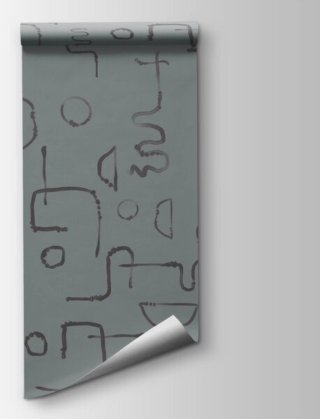 Fototapeta Wzór linii i kształtów, Fototapety Abstrakcja, Popularne Fototapety, t00478 - Tapeko.pl