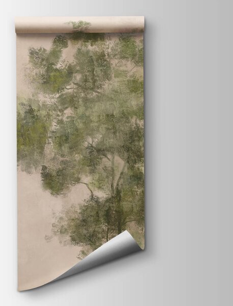 Fototapeta Grupa drzew o zielonych liściach, Fototapety Natura, Popularne Fototapety, t00514 - Tapeko.pl
