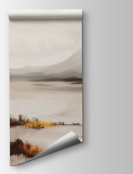 Fototapeta Krajobraz jeziora z górami w tle, Fototapety Natura, Popularne Fototapety, t00517 - Tapeko.pl