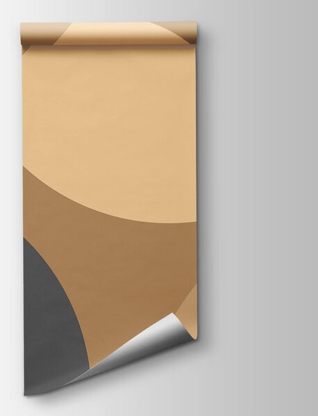 Fototapeta Dynamiczne kształty w kojących odcieniach, Fototapety Abstrakcja, Popularne Fototapety, t00543 - Tapeko.pl