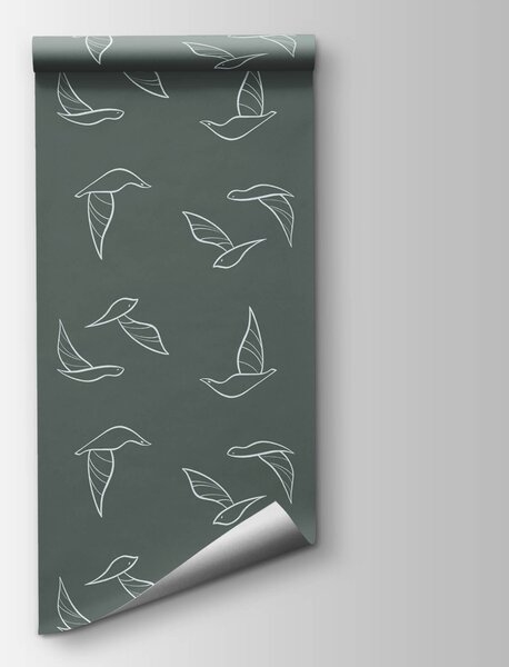 Fototapeta Wzór lotu ptaków, Fototapety z zwierzętami, Popularne Fototapety, t00584 - Tapeko.pl