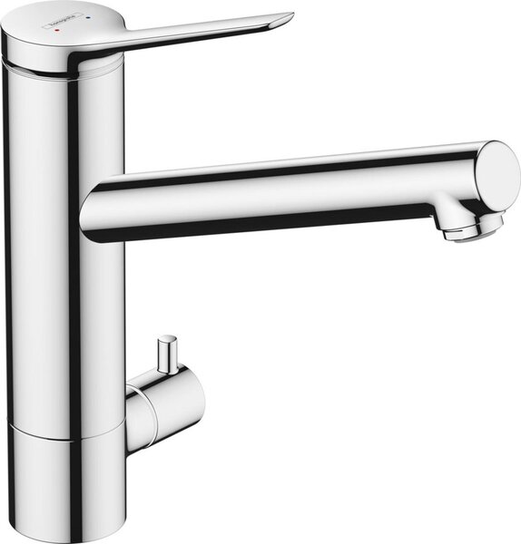 Hansgrohe Zesis M33 - Bateria zlewozmywakowa 200, zawór odcinający, CoolStart, chrom 74807000