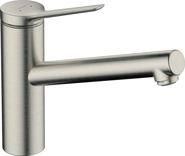 Hansgrohe Zesis M33 Jednouchwytowa bateria kuchenna ComfortZone 150, niskociśnieniowa/otwarta podgrzewacz wody, 1 rodzaj strumienia, wysięg 220 mm, 74806800