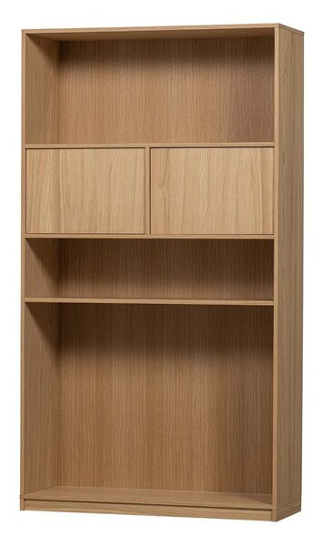 Regał modułowy w dekorze dębu 110x199 cm Modulair – vtwonen