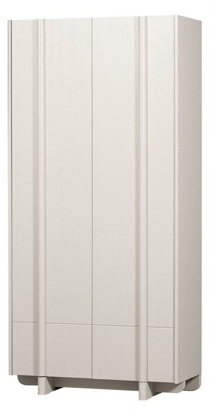Kremowa szafka modułowa z litego drewna sosnowego 101x210 cm Basu – WOOOD
