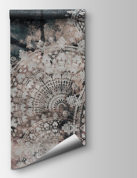 Fototapeta Skomplikowane wzory na teksturowanej powierzchni, Fototapety design, Popularne Fototapety, u93958 - Tapeko.pl