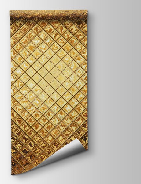 Fototapeta Świecący metaliczny wzór geometryczny, Fototapety 3d, Popularne Fototapety, u23326 - Tapeko.pl