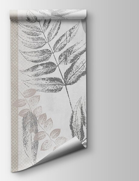 Fototapeta Botaniczne wzory w stonowanych odcieniach, Fototapety Kwiaty, Popularne Fototapety, u97025 - Tapeko.pl