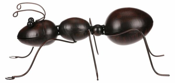 Metalowa dekoracja ogrodowa do zawieszenia Mrówka, 29 x 18 x 17 cm