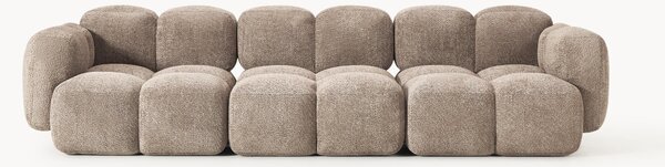 Sofa modułowa Teddy-Bouclé Tayla (3-osobowa)