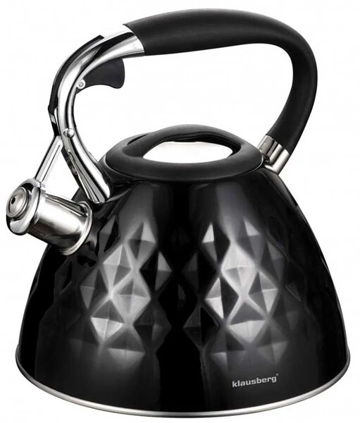 Czarny nowoczesny czajnik 3L Z3-W24