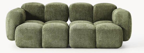Sofa modułowa Teddy-Bouclé Tayla (3-osobowa)