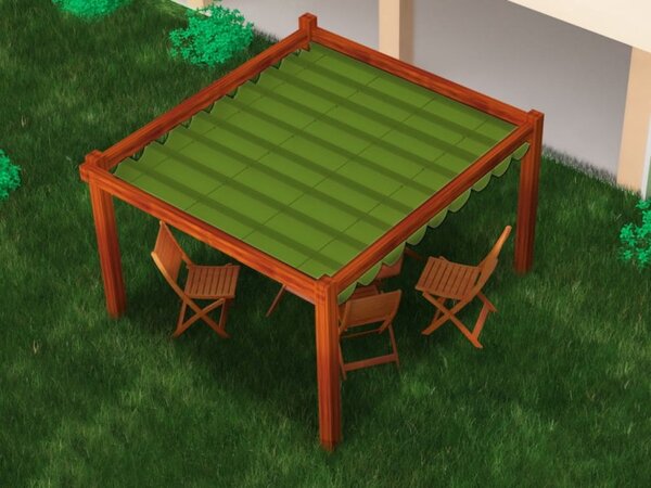 Roleta rzymska pozioma premium Decor 3x4