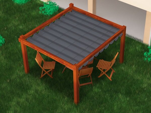 Roleta rzymska pozioma premium Decor 2,5x3