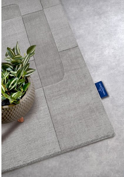 Szary wełniany chodnik tkany ręcznie 80x250 cm Charlotte – Villeroy&Boch