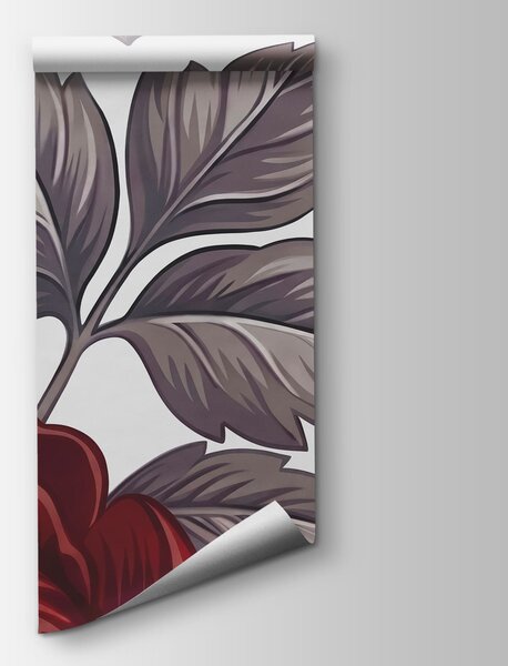 Fototapeta - Elegancki kwiatowy wzór w intensywnych kolorach, Fototapety Kwiaty, Popularne Fototapety, t00728 - Tapeko.pl