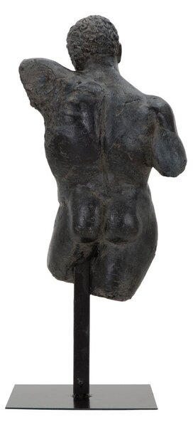 Czarna figurka dekoracyjna Mauro Ferretti Museum Man