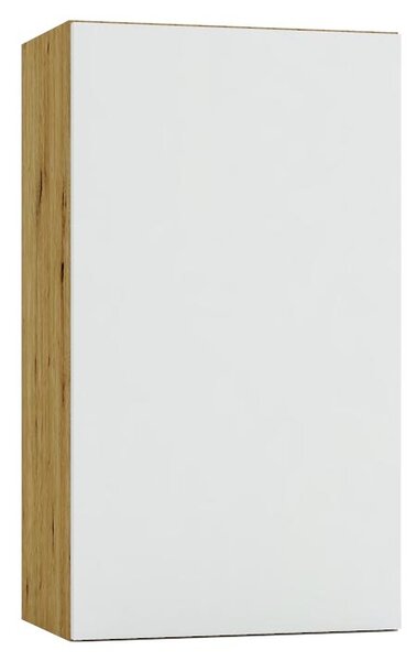 Szafka kuchenna górna 40 cm dąb artisan + popiel N7-S55