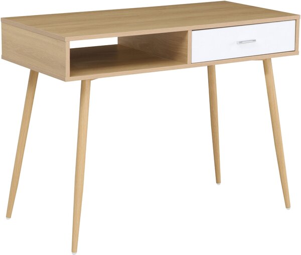 Biurko w skandynawskim stylu, szerokość 100 cm