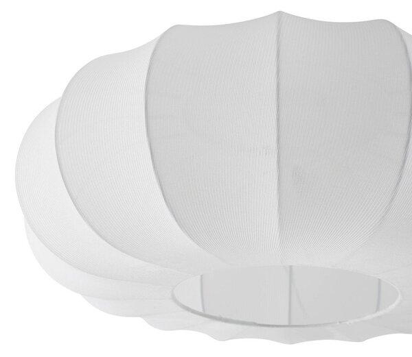 Lampa sufitowa Helin Lindby, możliwość ściemniania, biały / opal, salon / jadalnia, tkanina / materiał / jedwab, skandynawski
