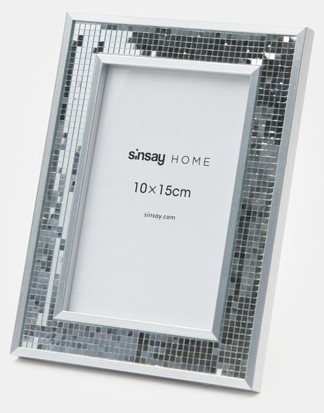 Sinsay - Ramka na zdjęcia 10x15 - srebrny