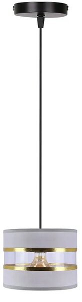 Szara pojedyncza lampa wisząca - D253 Z8-F05