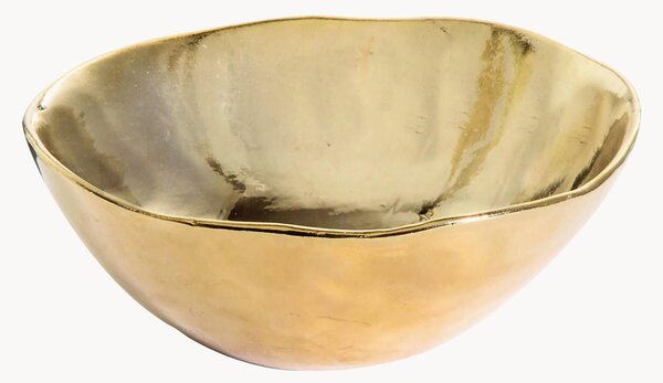 Ręcznie wykonana miska z porcelany Gold Edge