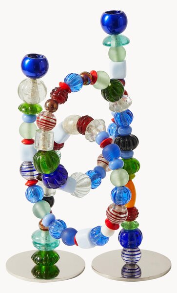 Ręcznie wykonany świecznik Beads