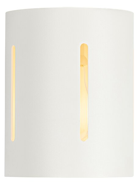 Designerska lampa sufitowa biała - Yana