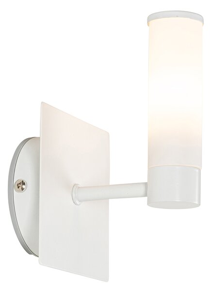 Nowoczesna lampa ścienna do łazienki biała IP44 - Bath