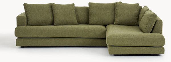 Sofa narożna Bouclé Tribeca (3-osobowa)