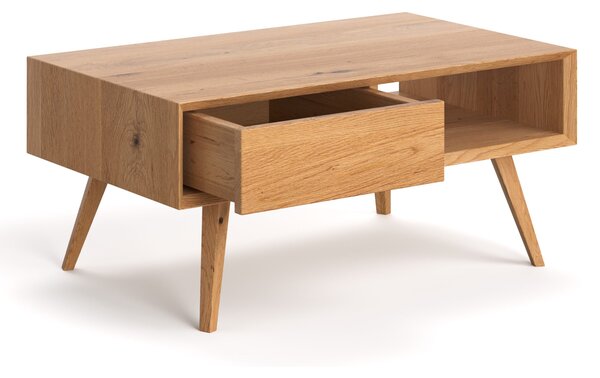 Minimalistyczna ława Quatro Buk 80 cm