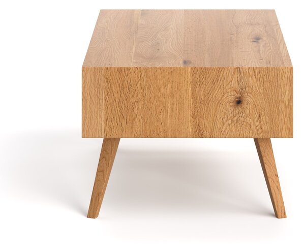 Minimalistyczna ława Quatro Buk 80 cm