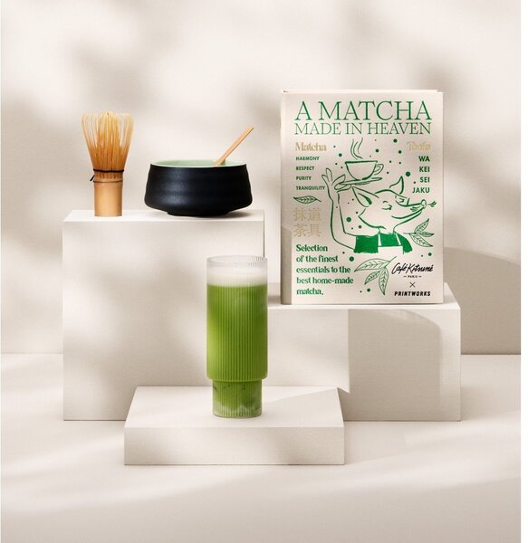 Zestaw do matchy Matcha Tools Cafe Kitsuné x Printworks – Printworks