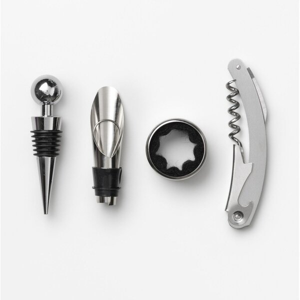 Akcesoria do wina ze stali nierdzewnej The Essentials Wine Tools – Printworks