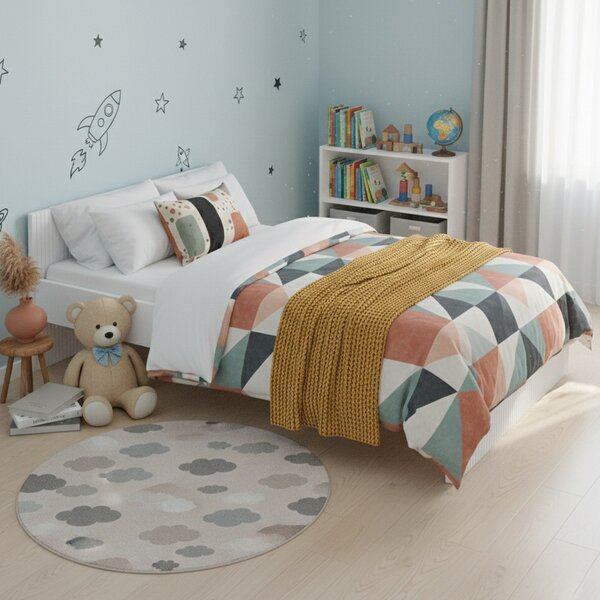 Łóżko 200x120 Cozy LOFT - Białe