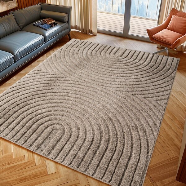 Beżowy dywan z mieszanki juty 160x230 cm Art 1122 – Ayyildiz Carpets