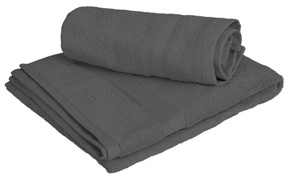 Ręcznik CLARYSSE ELEGANCE 60x110 cm szary, 100% bawełna