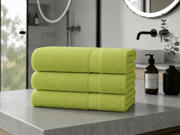 Ręcznik CLARYSSE ELEGANCE 60x110 cm zielony, 100% bawełna