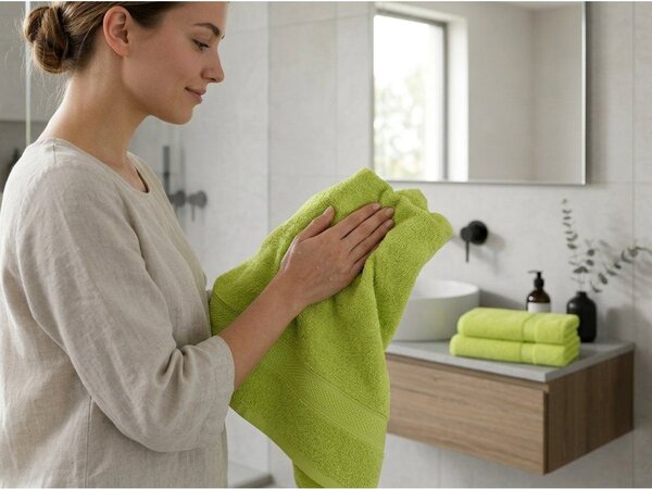 Ręcznik CLARYSSE ELEGANCE 60x110 cm zielony, 100% bawełna