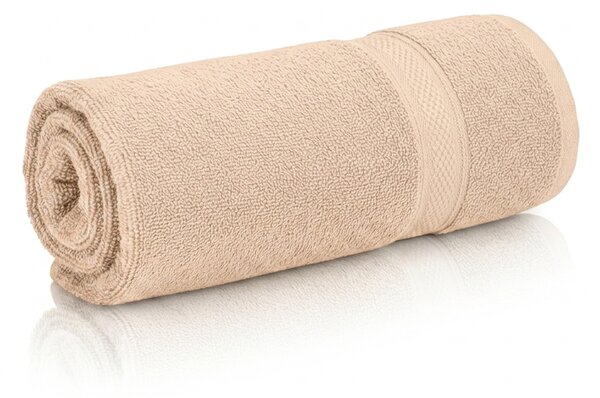 Ręcznik CLARYSSE ELEGANCE 70x140 cm piaskowy, 100% bawełna