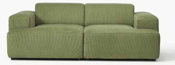 Sofa ze sztruksu Melva (2-osobowa)