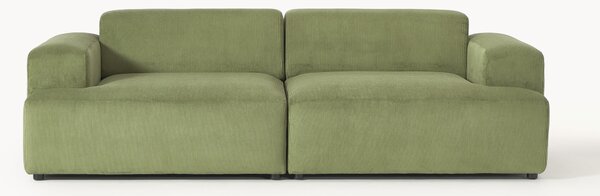 Sofa ze sztruksu Melva (3-osobowa)