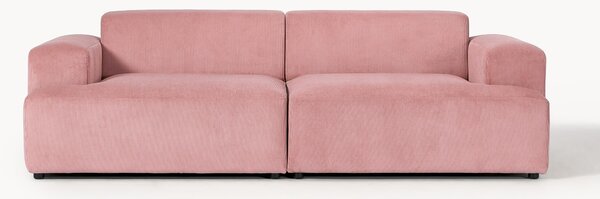 Sofa ze sztruksu Melva (3-osobowa)