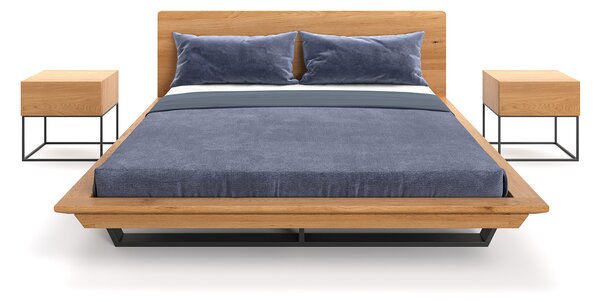 Łóżko z litego drewna Nova Slim Buk 160x200 cm Danzz